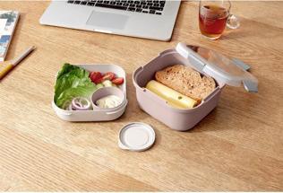Produktbild Sunware Sigma Home Food to go Lunch kit rosa/hellgrau