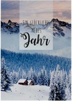 Produktbild ABC Neujahrskarte (5 Stk.)