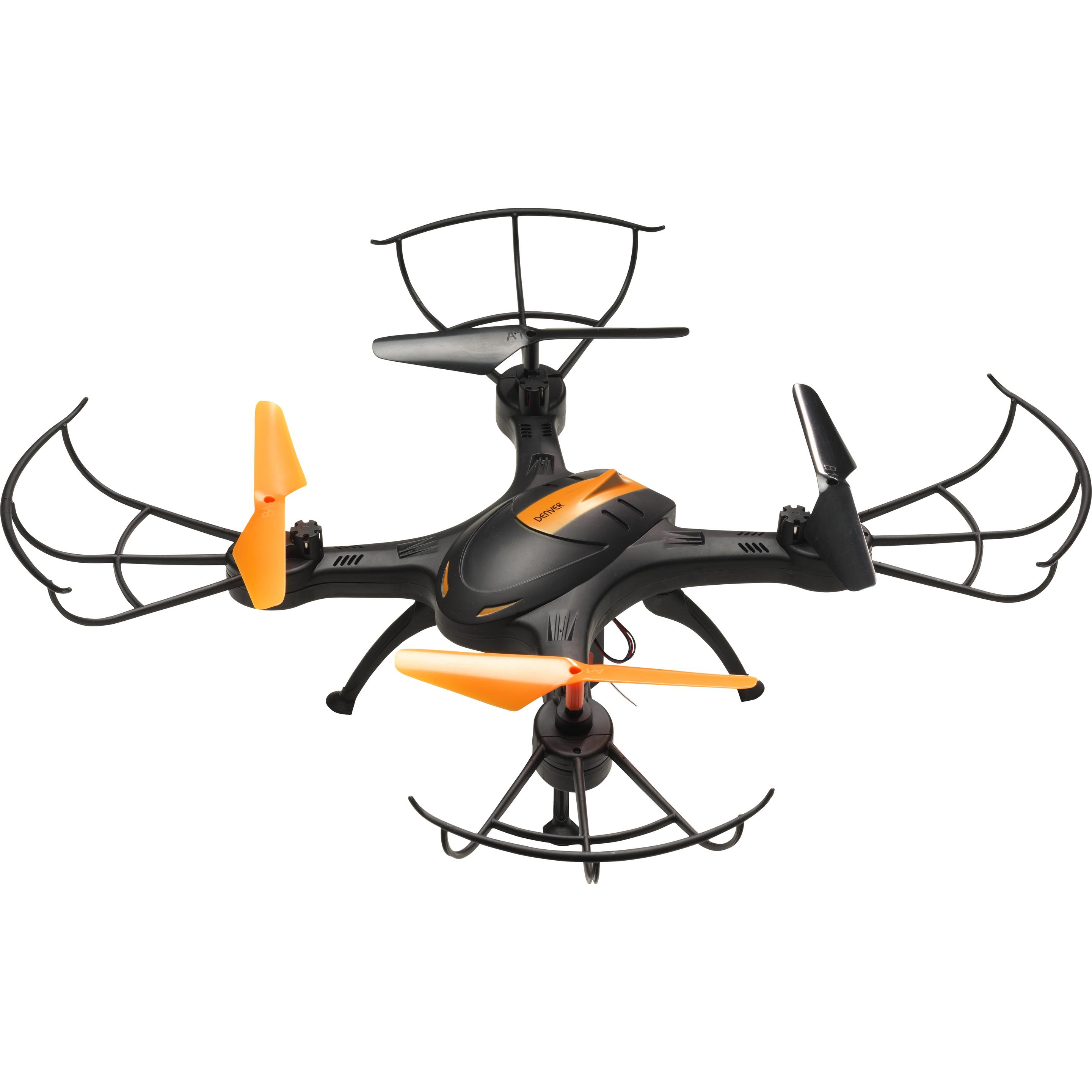 Denver Drohne DCW-380 (Kinder Drohne) (8 min, 640 g, 480 Mpx), Drohne, Schwarz, Orange