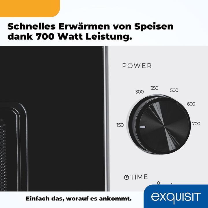 Produktbild Exquisit MW950-070 Weiss Grossgeräte (20 l)