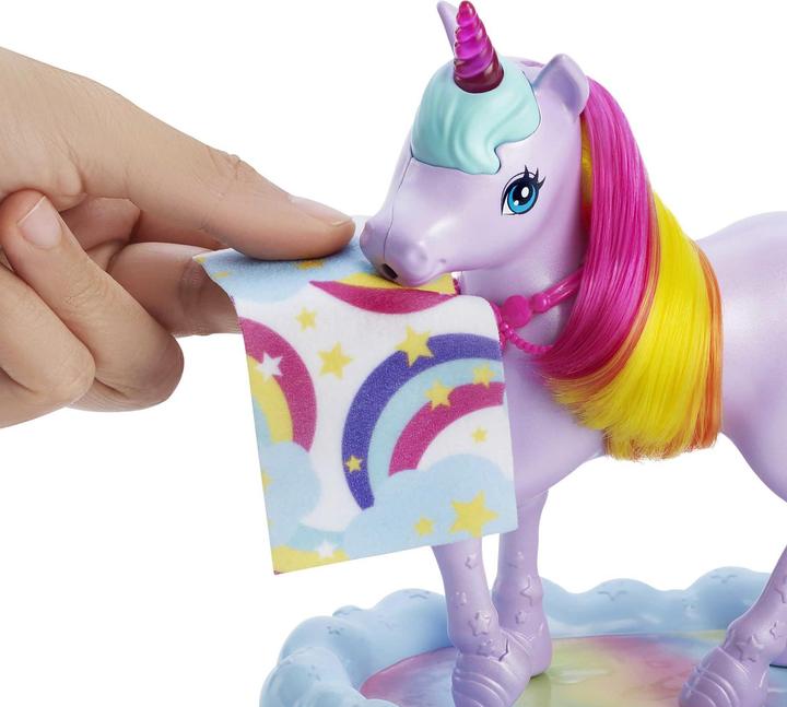 Actual product image Barbie Dreamtopia doll and unicorn