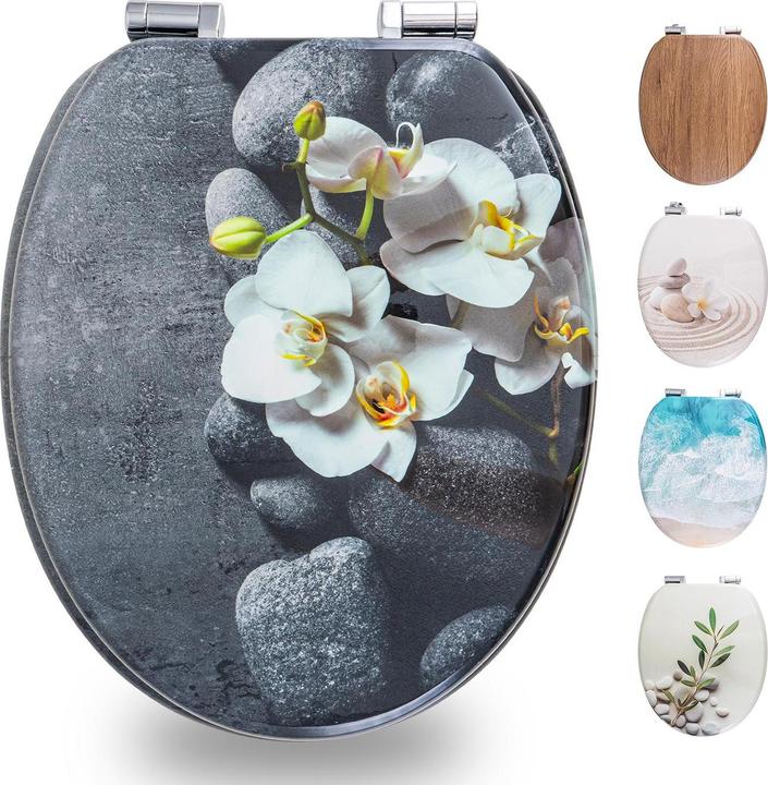 Produktbild Benkstein Toilettensitz MDF, Dunkelgrau