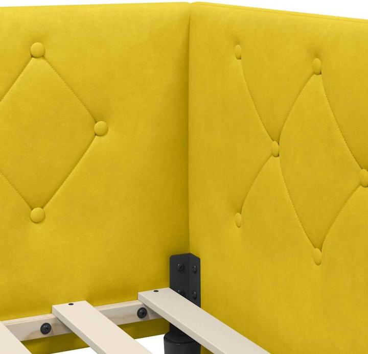 Image du produit vidaXL Eckbettgestell (90 x 200 cm)