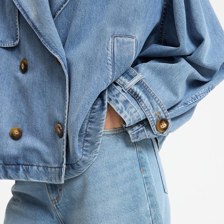 Immagine prodotto La Redoute Collections Kurzer Trenchcoat aus Denim