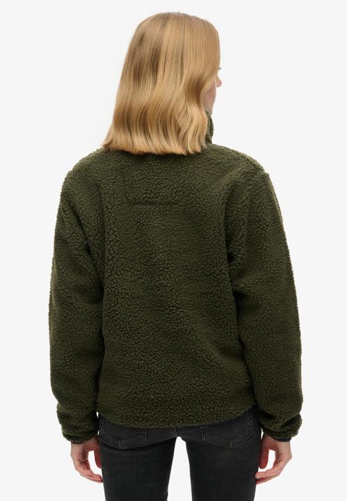 Produktbild Superdry Vintage Retro Fleecepullover mit halblangem Reissverschluss (S)