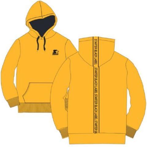 Starter, Herren, Pullover, hoodie ha, Gelb, (L)