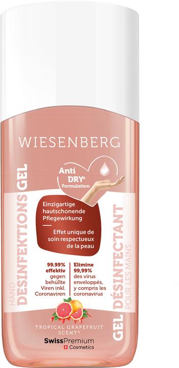 Image du produit Wiesenberg Gel désinfectant mains Tropical Grapefruit gel (50 ml)