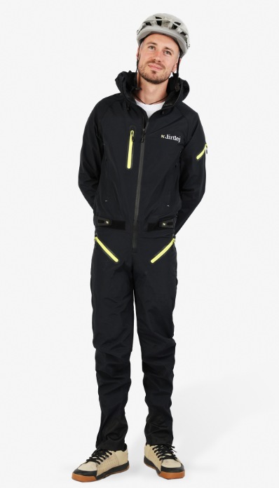 Actual product image dirtlej Dirtsuit Core Edition v.6, graphite/lemon, XXL (XXL)