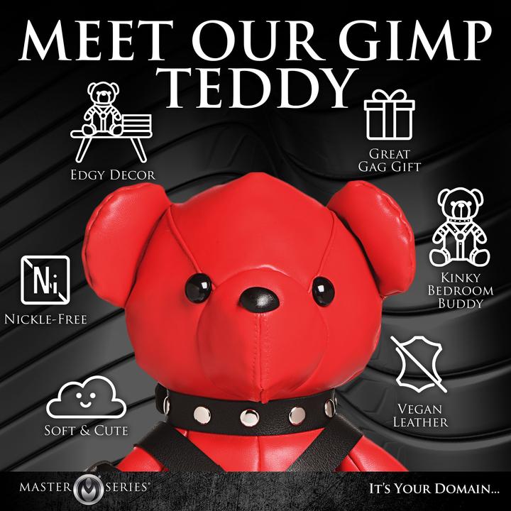 Image du produit Master Series XR Brands - Gimp Bear - Rouge (Jeux de dés)