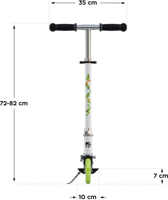 Produktbild Tulano Zigzag 35 Grüner Motorroller