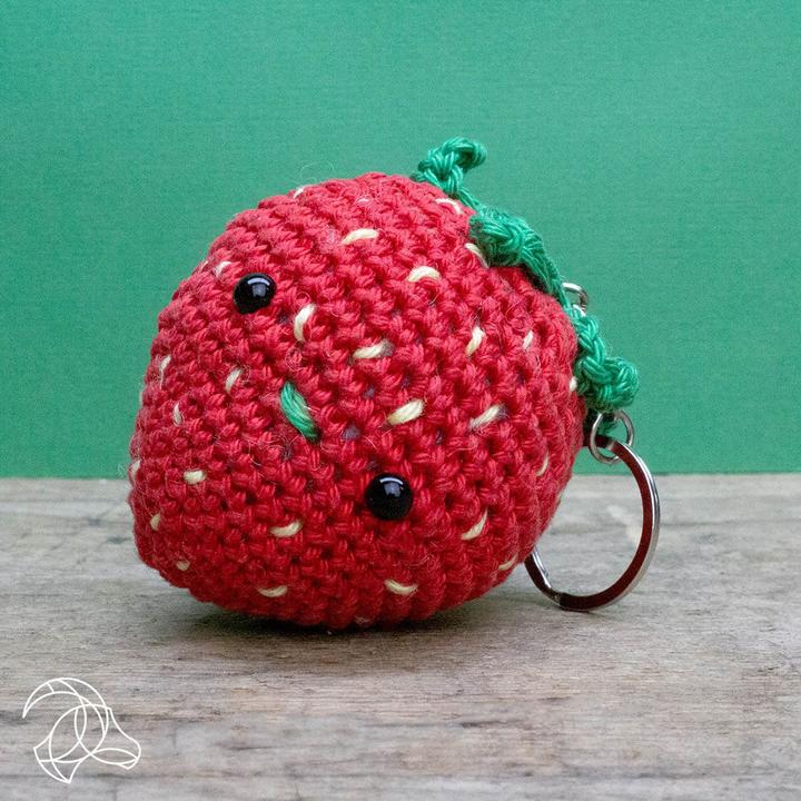 Immagine prodotto Hardicraft Ciondolo portachiavi a forma di fragola