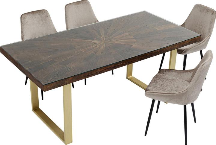 Produktbild Kare Design Tisch Conley Messing 180x90 (180 x 90 x 76 cm)