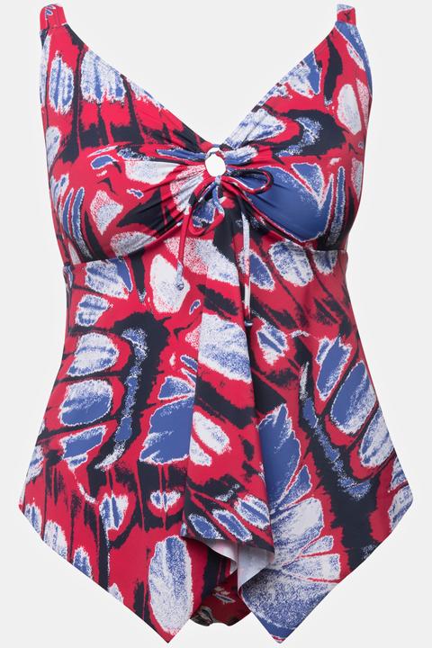 Actual product image Ulla Popken Butterfly Tankini Set (44)
