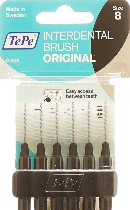 Image du produit TePe Interdental Brush 1.5mm schwarz (6 x, 1.50 mm)