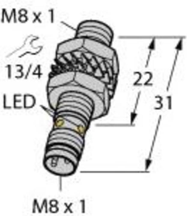 Actual product image Turck Sensor Bi2-EG08K-AP6X-V1131 (Switch)