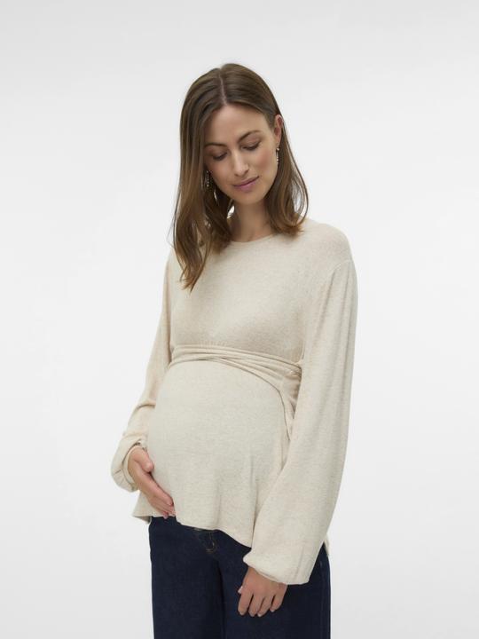 Produktbild Mamalicious Normal geschnitten Rundhals Top Bluse (L)