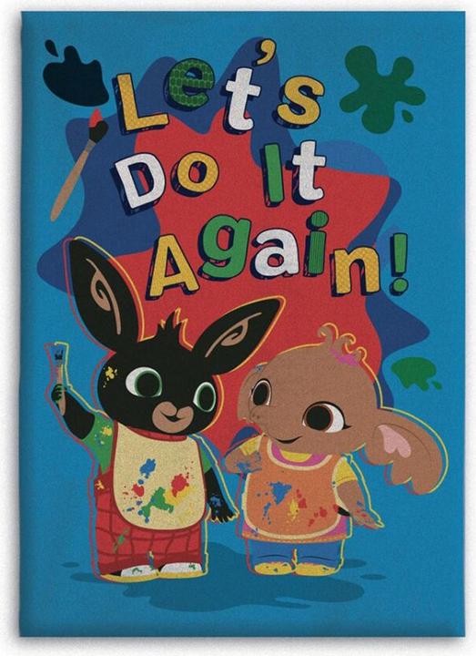 Produktbild Bing Fleecedecke - Let's do it again (140 x 110 cm)