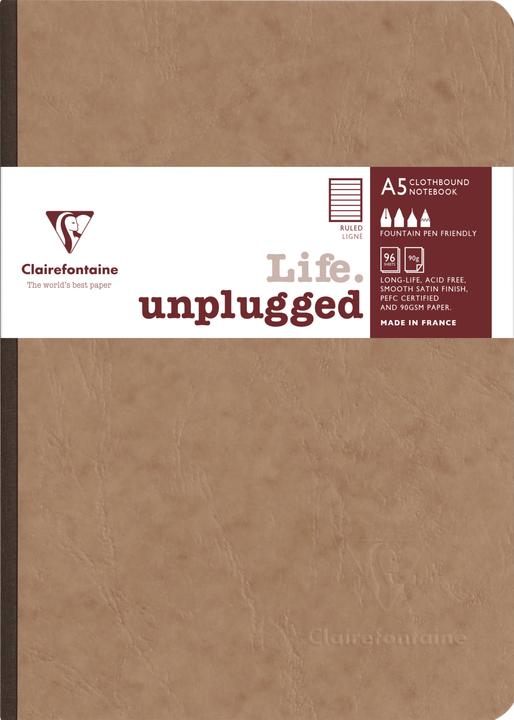 Produktbild Clairefontaine Age Bag (A5, Liniert, Harter Einband)