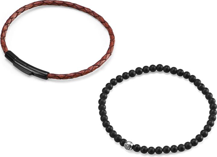 Immagine prodotto Lucleon William (19 cm, Argento, Cuoio, Pietra)