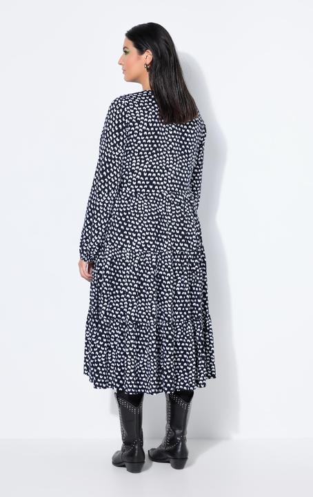 Produktbild Studio Untold Maxikleid, A-Line, Black&White-Print (56)