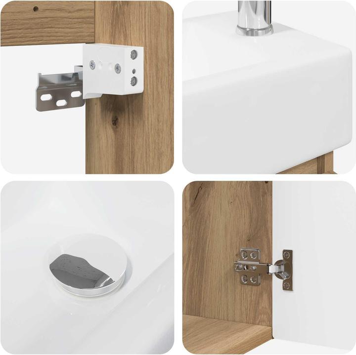 Produktbild vidaXL Badezimmer-Waschtisch (225 mm)