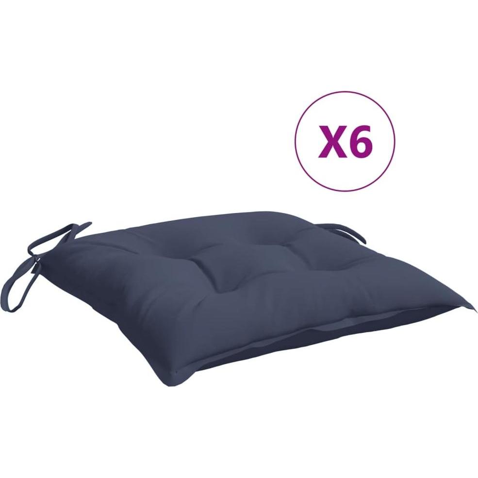 Thumbnail - VidaXL, Sitzkissen, 10-tlg. Garten-Lounge-Set mit Kissen (40 x 40 x 7 cm)