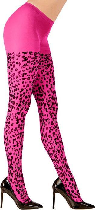Produktbild Widmann Leopard Strumpfhose pink 40 den