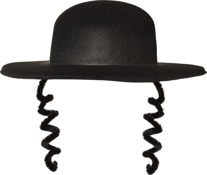 Actual product image Boland Rabbi hat felt with curls