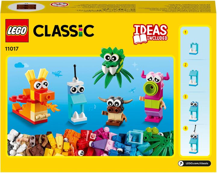 Produktbild LEGO Kreative Monster (11017, LEGO Classic)