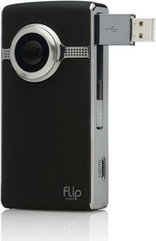 Actual product image pure digital Flip Ultra HD 8GB Black