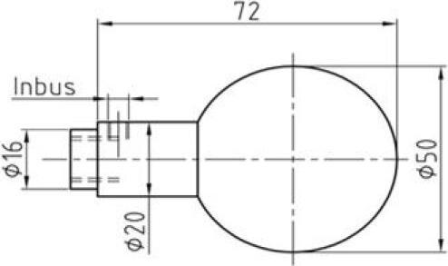 Actual product image Nickal Door knobs (Door knob)