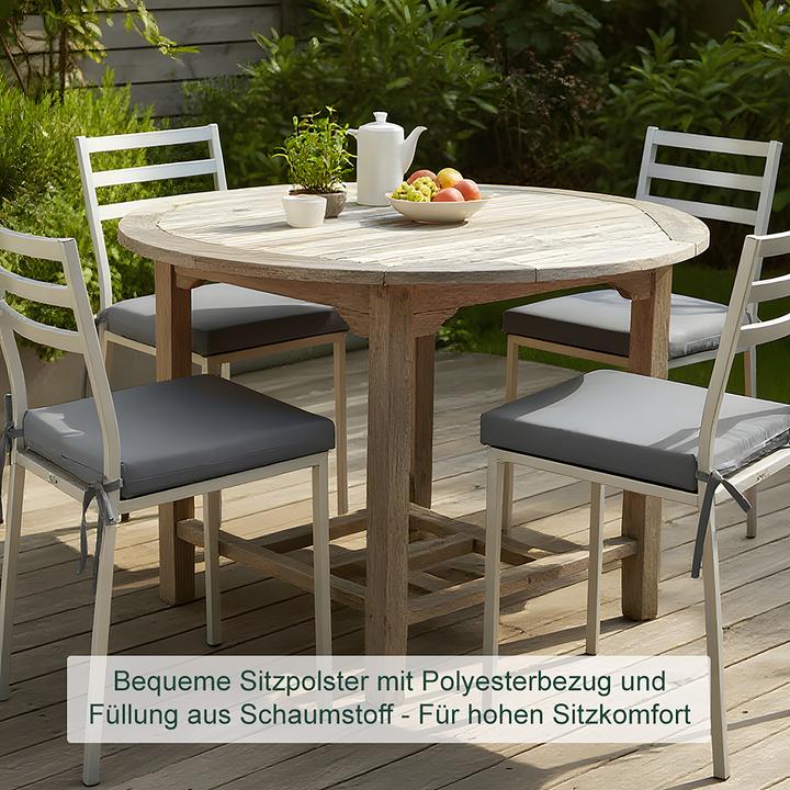 Productafbeelding Relaxdays 4x Stuhlkissen (40 x 40 cm)