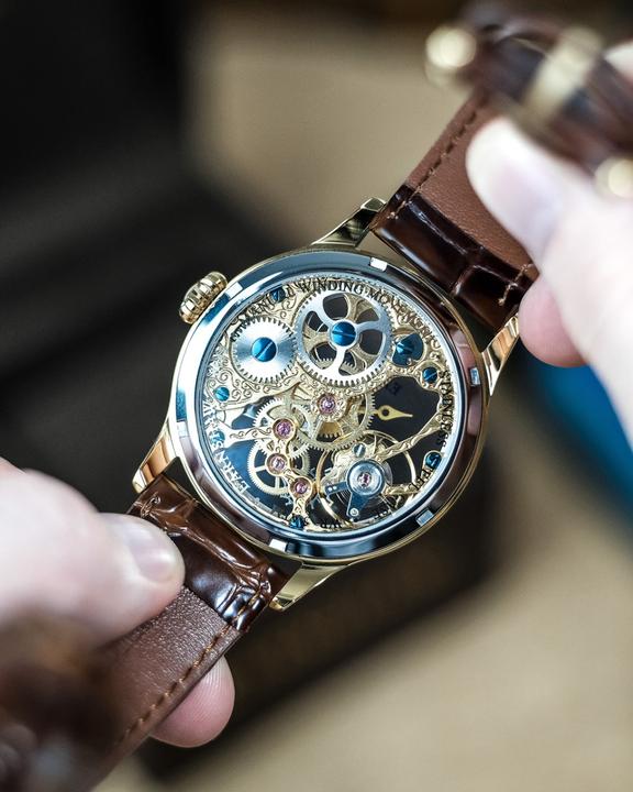 Produktbild Thomas Earnshaw ES-8049-02 Herrenuhr Bauer Mechanical Skeleton 42mm 5ATM (Skeleton-Uhr)