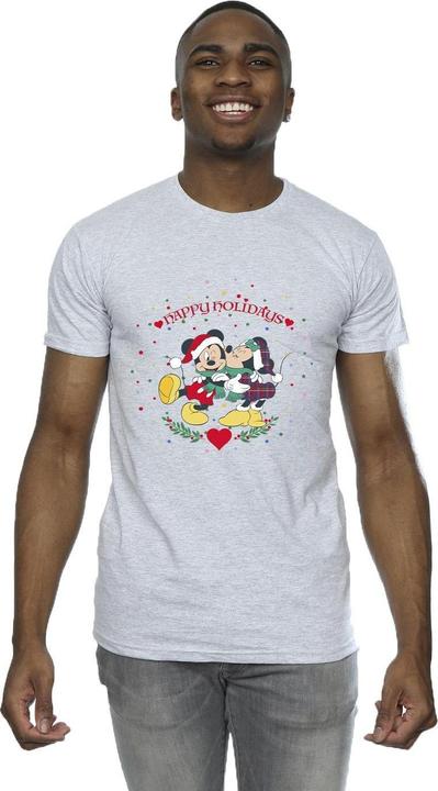 Image du produit Disney - T-shirt MICKEY MOUSE MICKEY MINNIE CHRISTMAS - Homme (4XL)