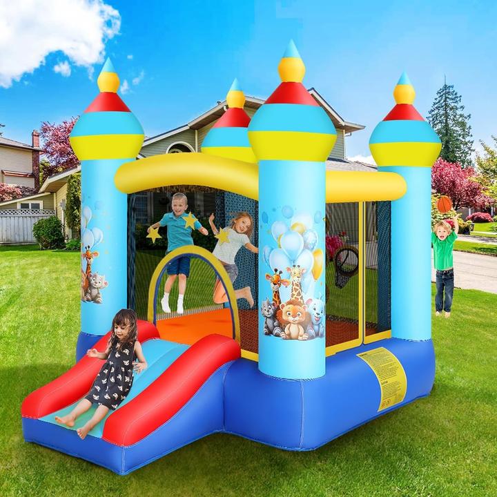 Immagine prodotto Akeydiy Castello Gonfiabile con Scivolo e Gioco di Palle