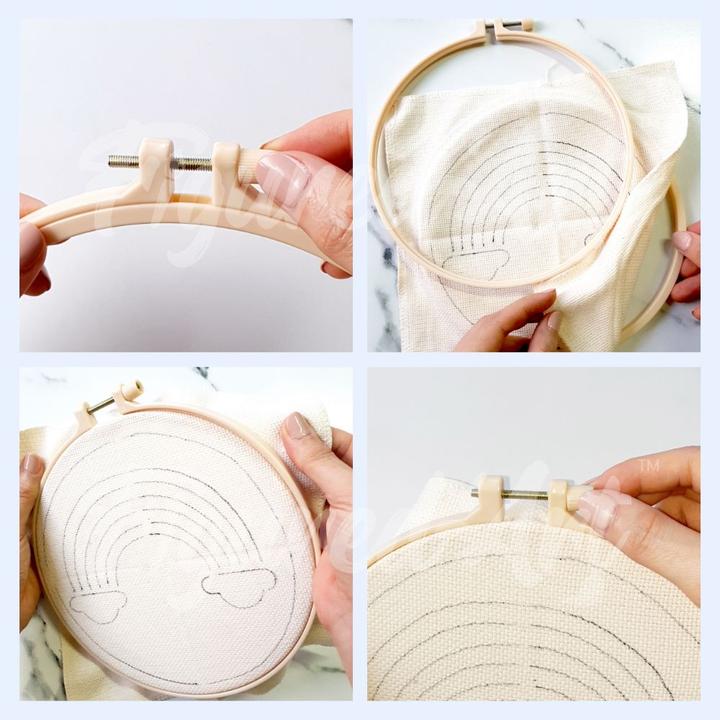 Actual product image Figured'Art Punch Needle Kit - Shooting Star