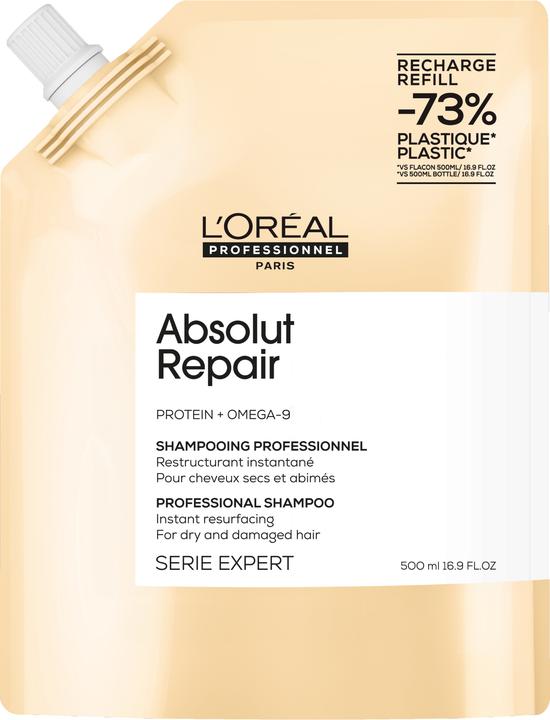 L'Oréal Professionnel Serie Expert Absolut Repair Refill Shampoo (Flüssiges Shampoo, 500 ml)