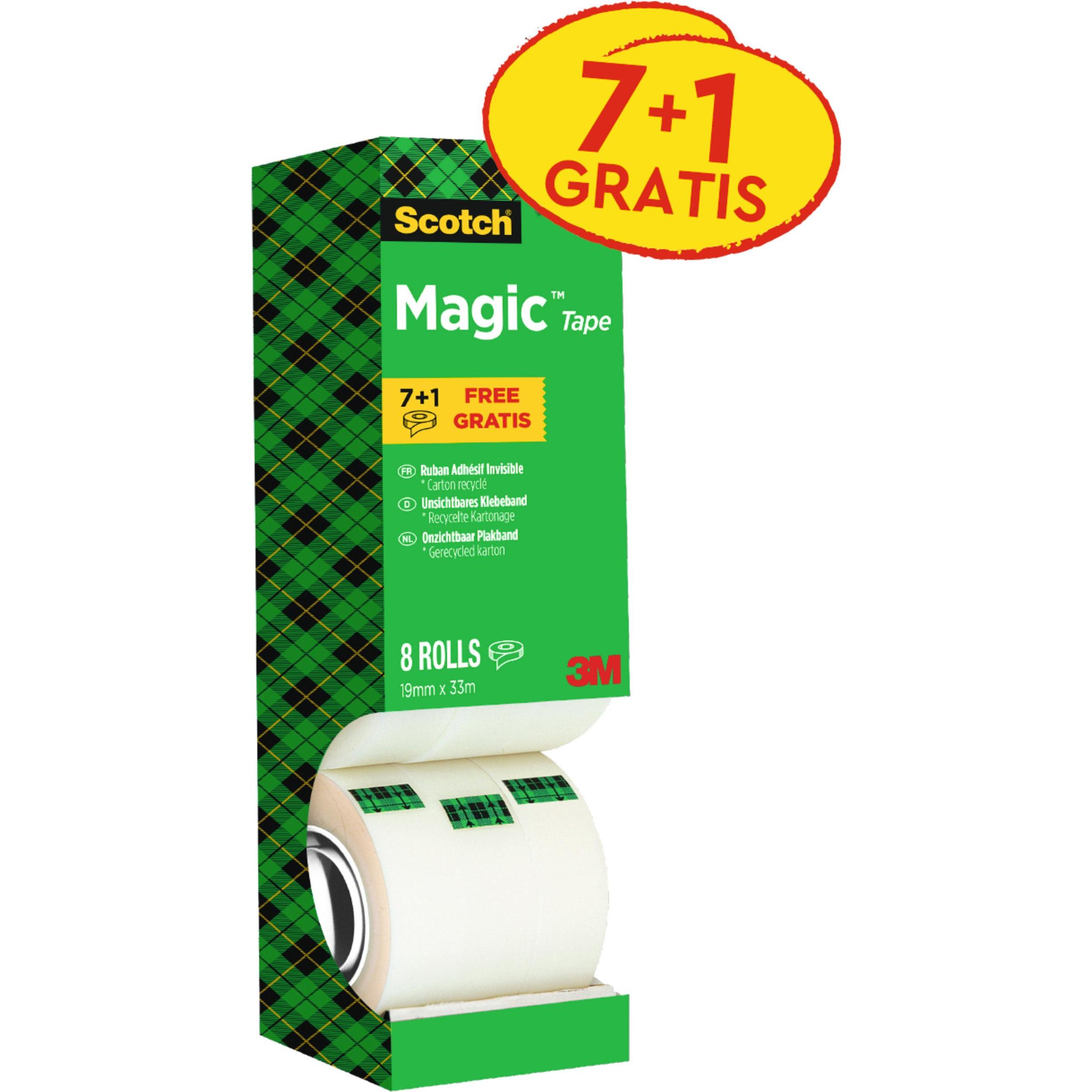 Scotch, Klebeband, Magic Klebeband Vorteilspack (19 mm)