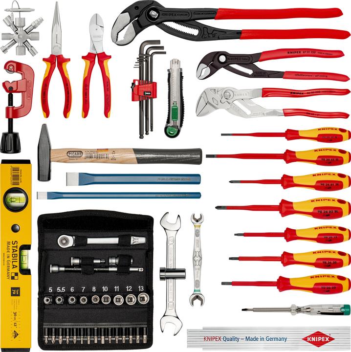 Produktbild Knipex Werkzeugkoffer BIG Basic Move Mechanik (90 Teile)