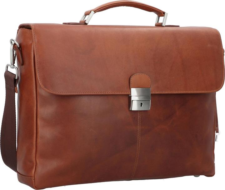 Produktbild Esquire Dallas Aktentasche Leder 40 cm Laptopfach