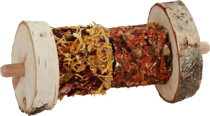 Kerbl Buffet di rotolamento su spiedo di legno