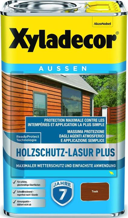 Image du produit Xyladecor XY Holzschutz-Lasur PLUS (Teck, 2.50 l)