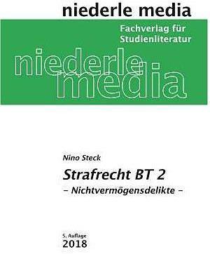 Actual product image Strafrecht BT 2. Karteikarten (German, Nino Steck, 2022)