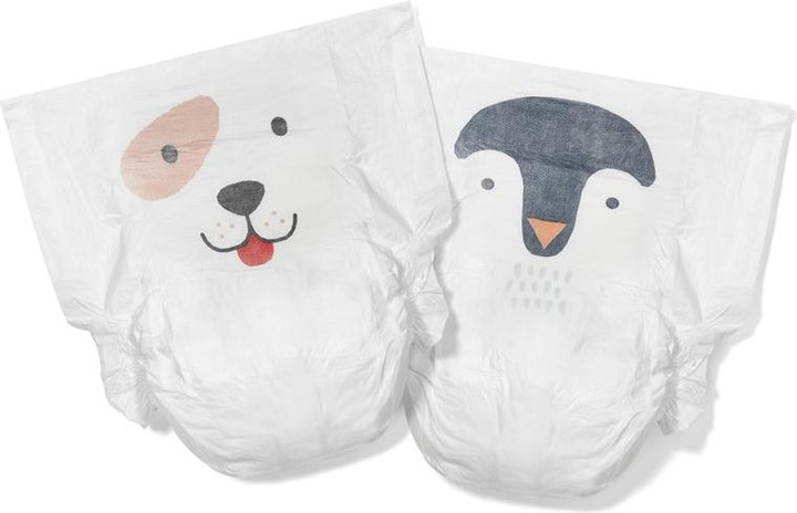 Actual product image Kit & Kin Nappies (Size 4, Monthly box, 136 Piece)