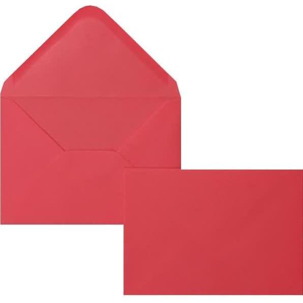 Thumbnail - Blanke, Briefumschlag, Briefumschläge 133x184mm 100g/qm gummiert VE=100 Stück nelke (100 x)