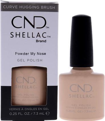 Immagine prodotto CND Shellac - Colour Coat Powder My Nose (Nude, Vernice UV gel)