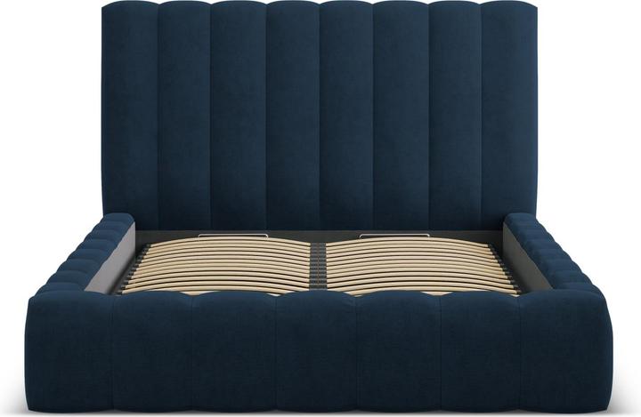 Actual product image Micadoni Storage Bed With Headboard, "Kelp", 230x185x125Made in Europe (160 x 200 cm)