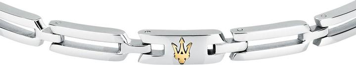 Immagine prodotto Maserati Bracciale iconico (21.50 cm, Acciaio inossidabile)