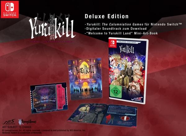 Actual product image NIS Yurukill: The Calumniation Games - Deluxe Edition (Switch, DE)
