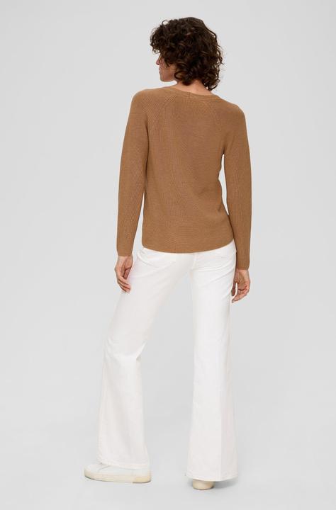 Actual product image S.Oliver Strickpullover Strickpullover mit Raglanärmeln (48)